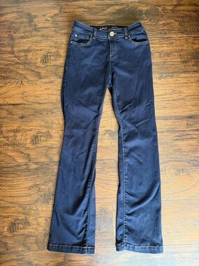 INC Boot Leg size 4 wore once dark blue curvy fit (T11)